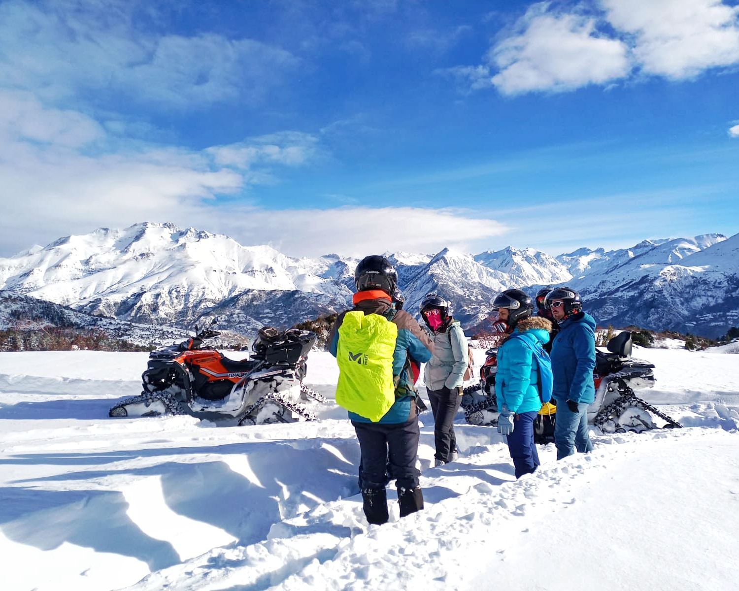18 Actividad de motos en el Pirineo
