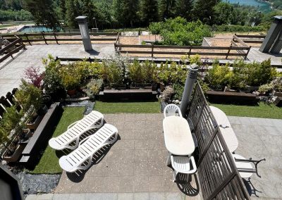 Terraza con piscina y vistas al Pirineo - Rincón de Argualas, Panticosa