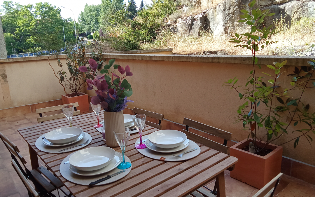 Apartamento de diseño con gran terraza · Sabiñánigo