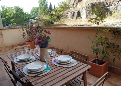 Apartamento de diseño con gran terraza · Sabiñánigo